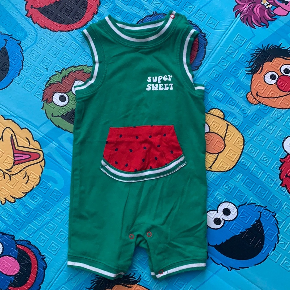 Cat & Jack Watermelon Romper